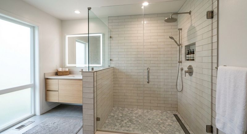 Shower Surround Installation detail