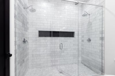 Large-Format Tile Shower Design