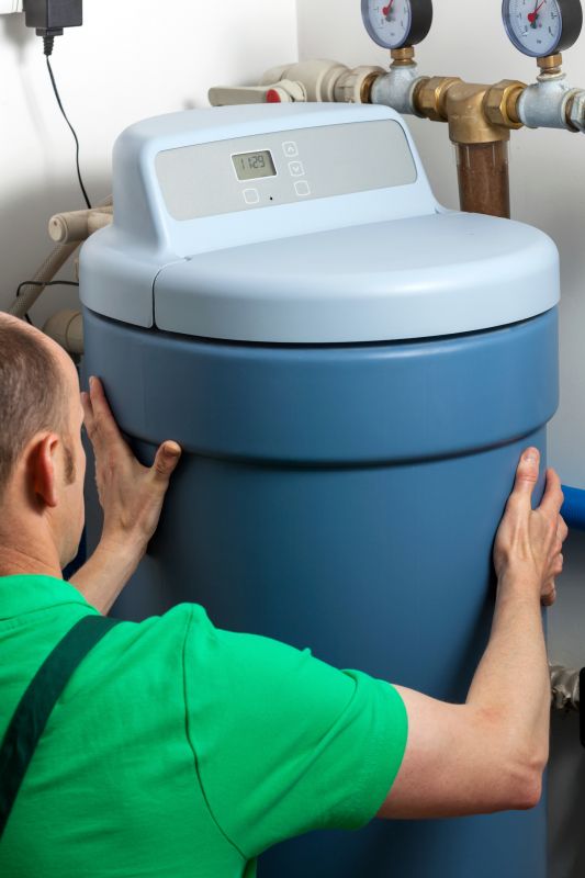 Modern Water Softening Unit